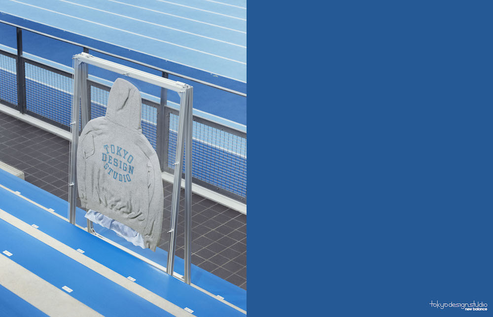 TOKYO DESIGN STUDIO New Balance College Logo Sweat Series & Multifunction Wool Socks Capsule Collection